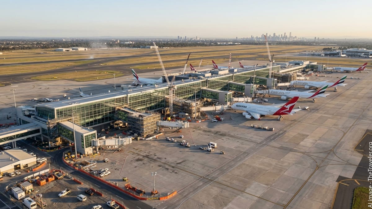 Melbourne Airport Unveils A$4.5 Billion Terminal Overhaul