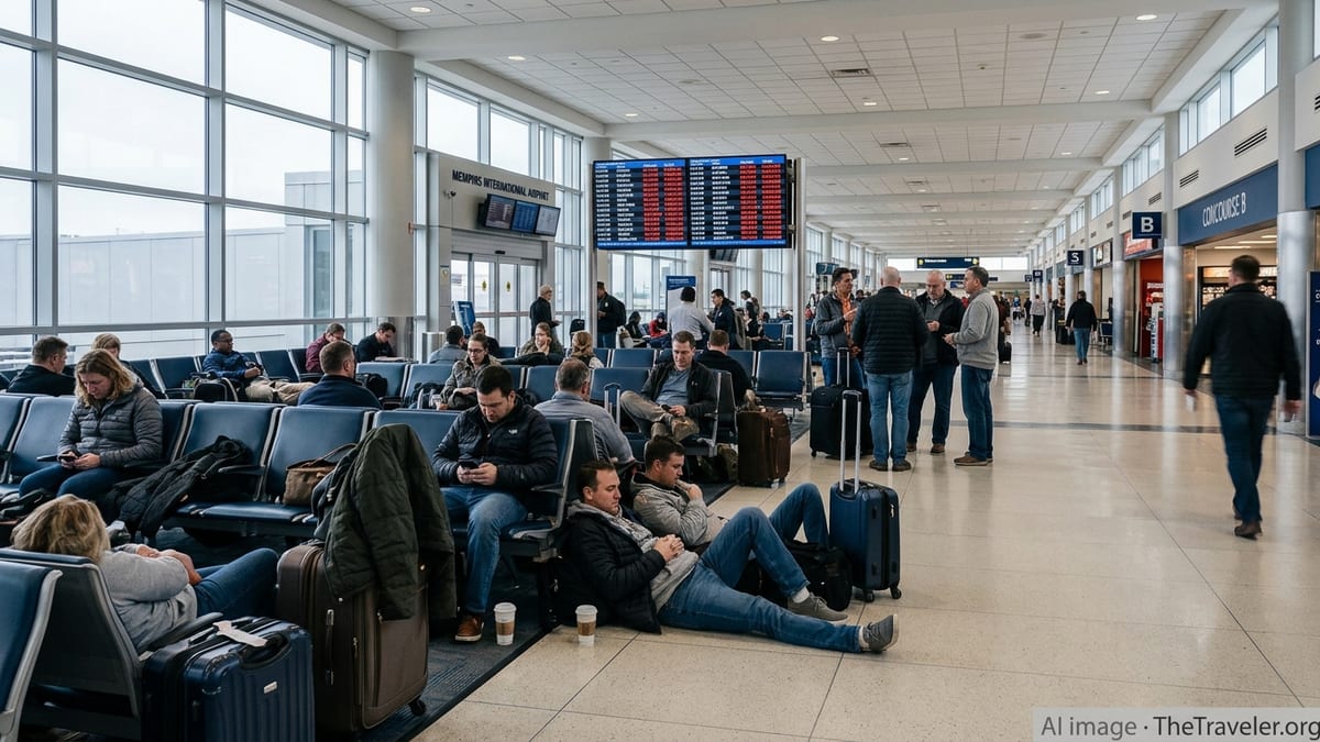 Flight Chaos Strands Passengers at Memphis Airport