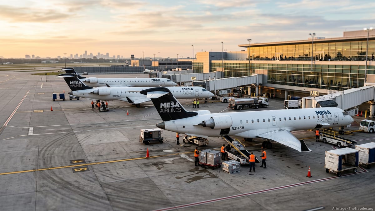 Mesa Airlines, DASI Seal Parts Deal to Streamline Fleet Shift