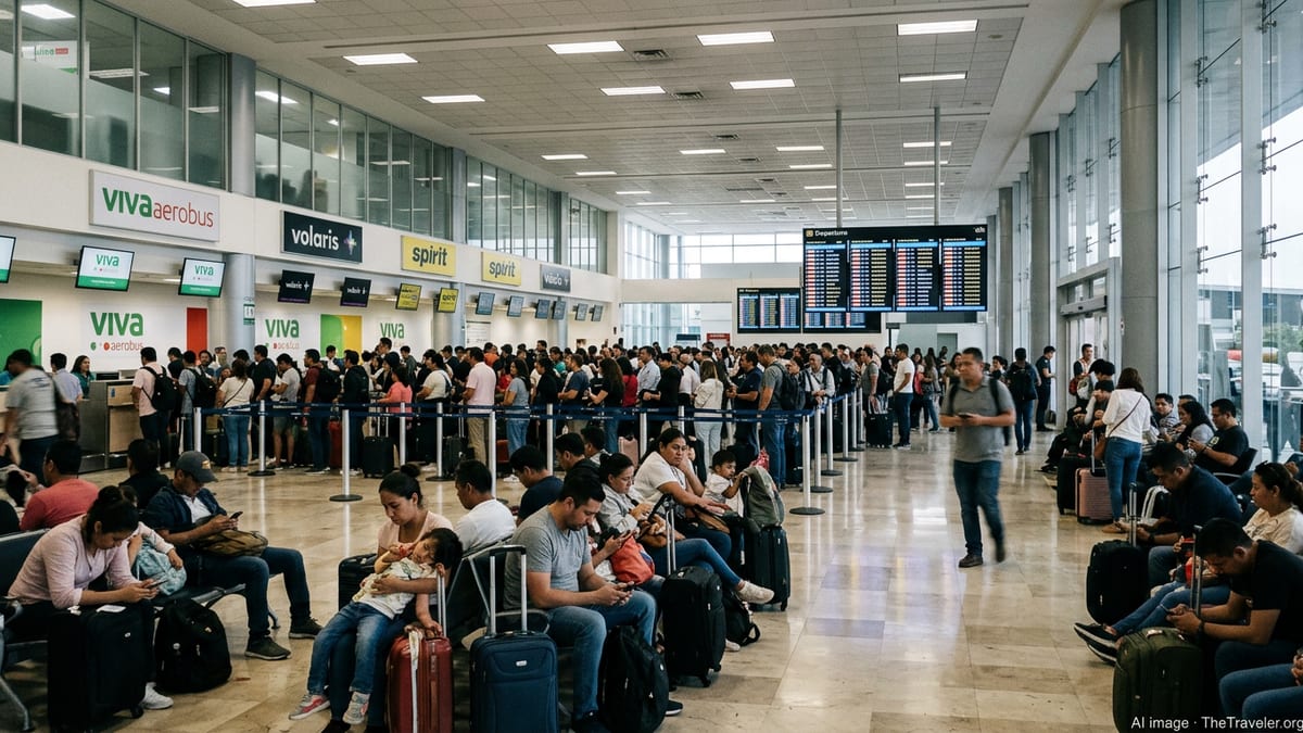Flight Chaos in Mexico Strands Hundreds of Passengers