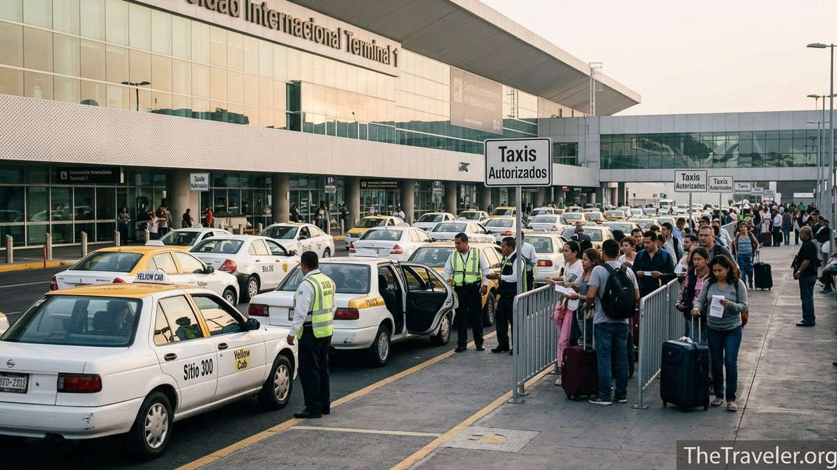 Mexico City Airport Taxi Guide: Fares, Safety & Scams