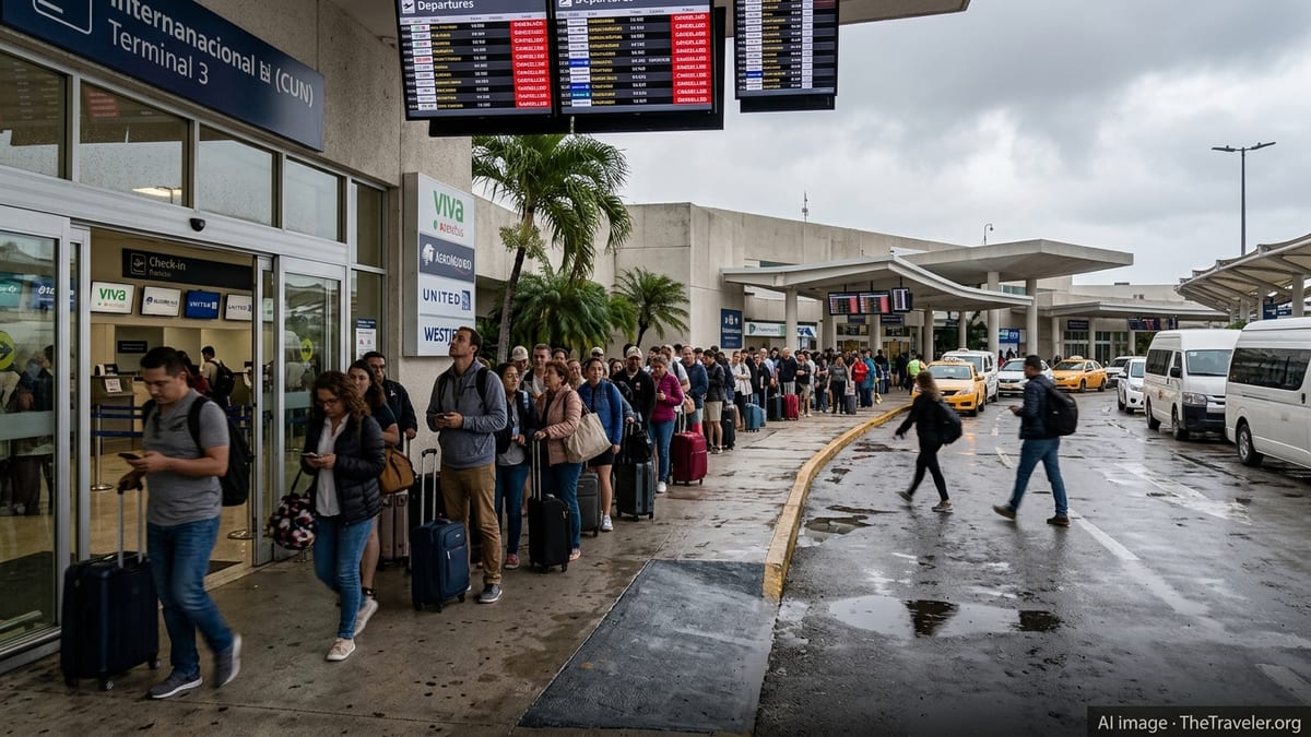 New Flight Cancellations Snarl Air Travel Across Mexico