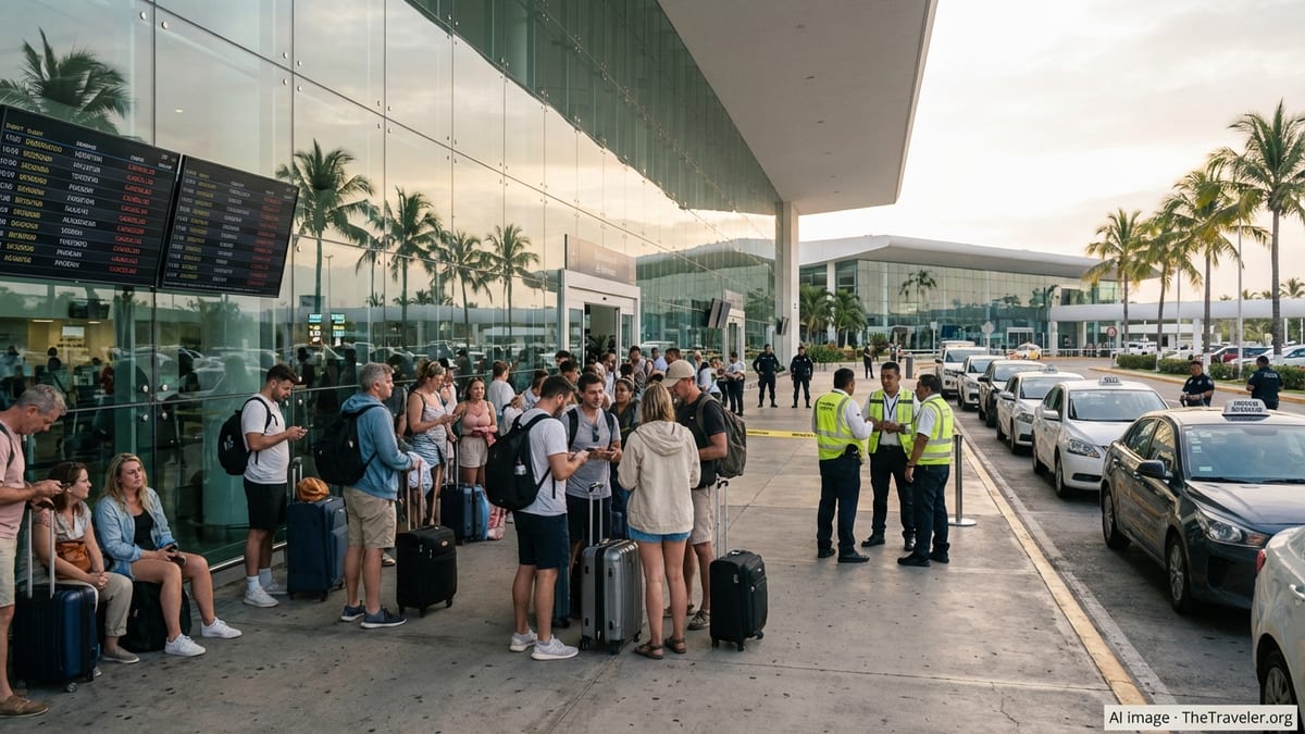 US and Canadian Airlines Cancel Mexico Flights Amid Cartel Unrest