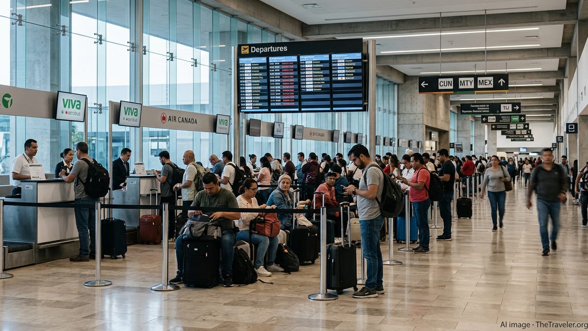 Security Unrest Triggers Flight Cancellations Across Mexico