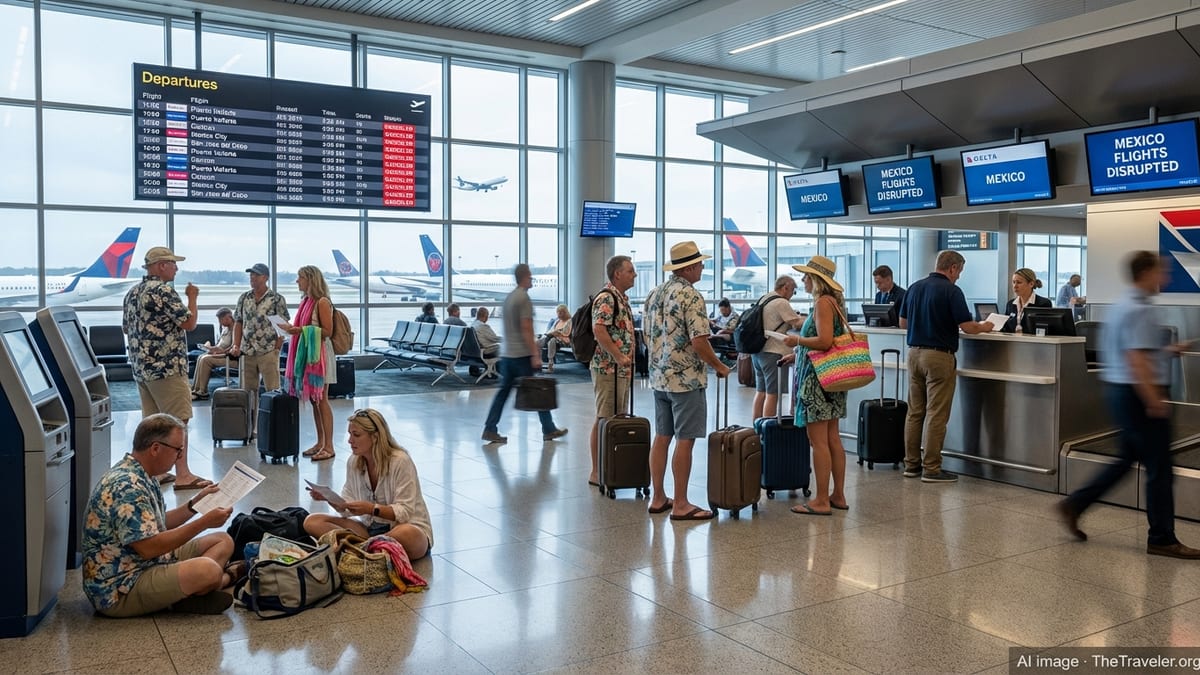 Major Airlines Halt Mexico Flights Amid Cartel Violence