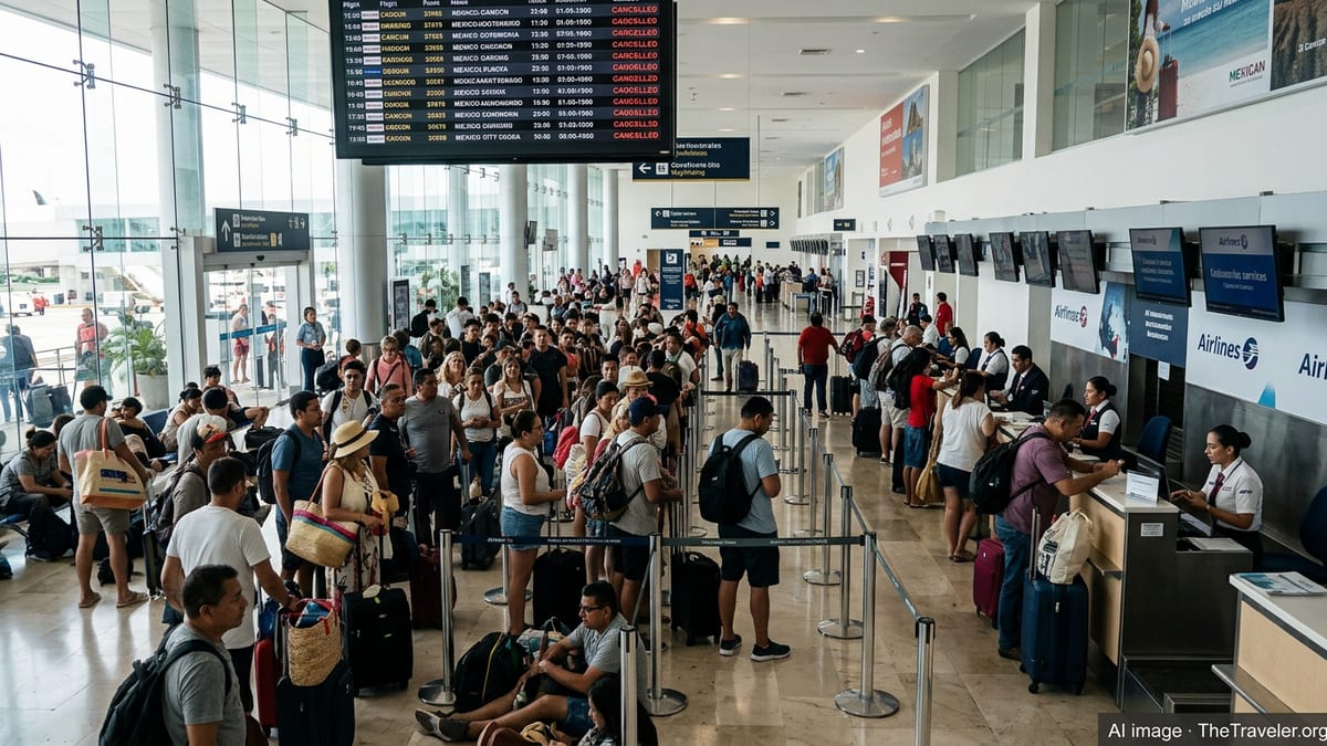 Airlines Cancel Dozens of Mexico Flights After Unrest