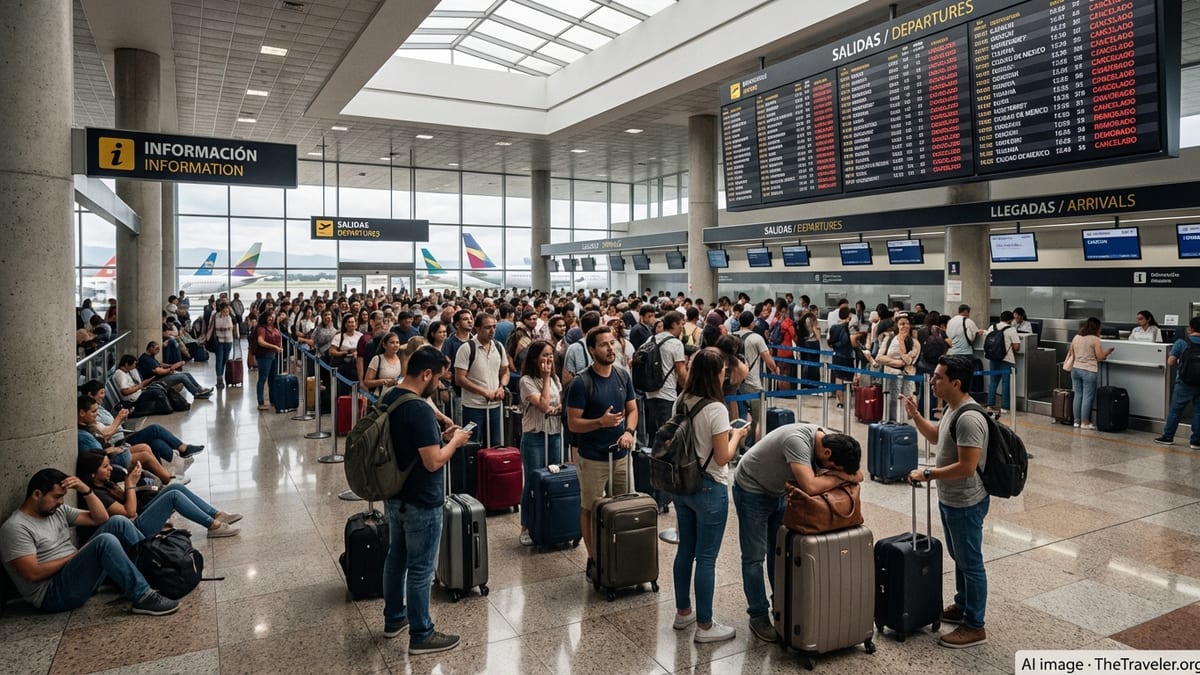 Mexico Flight Chaos as Airlines Scrap Key Routes Again