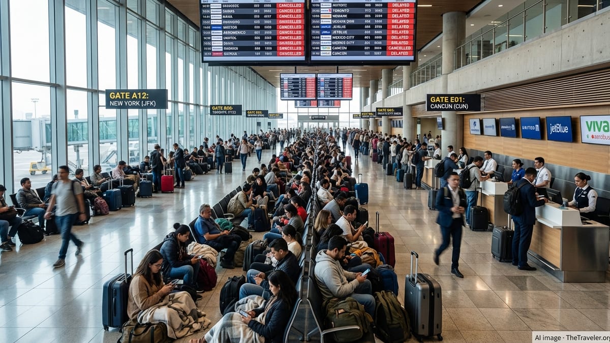 Flights to Mexico Disrupted as Cancellations Hit Key Routes