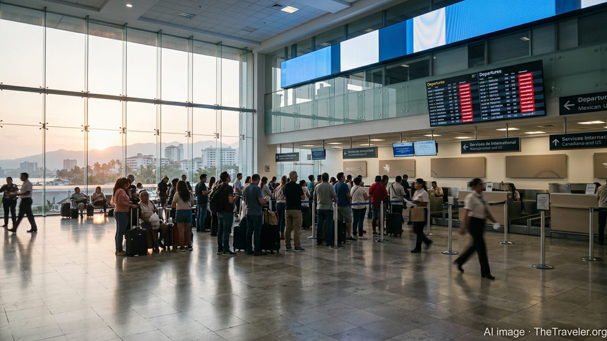 Airline Cancellations Snarl Mexico US Routes Amid Unrest