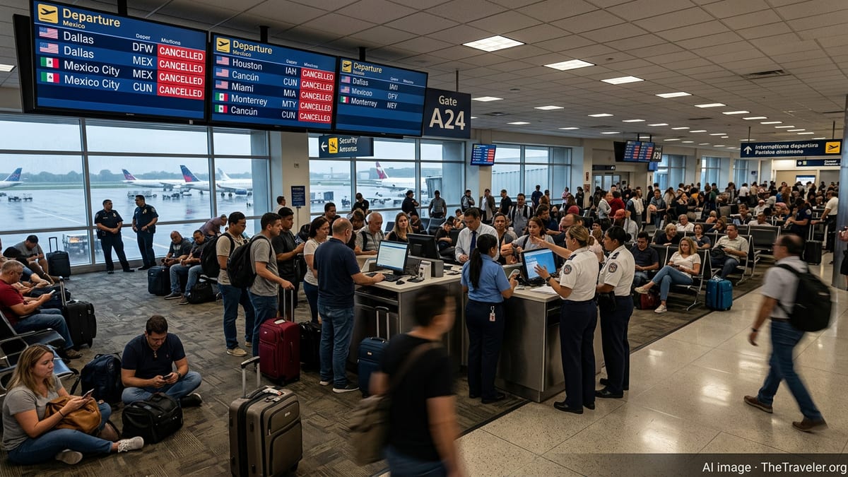 Mexico US Flights Disrupted as Security Unrest Spreads