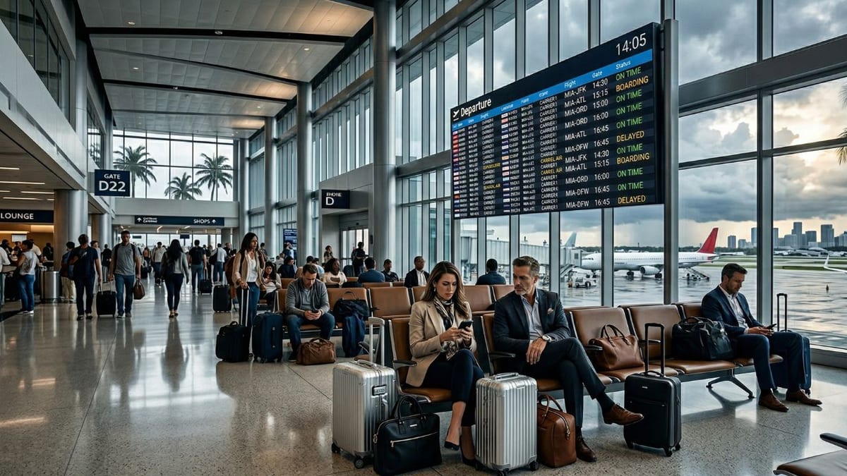 Miami Airport Meltdown Strands Thousands of Travelers