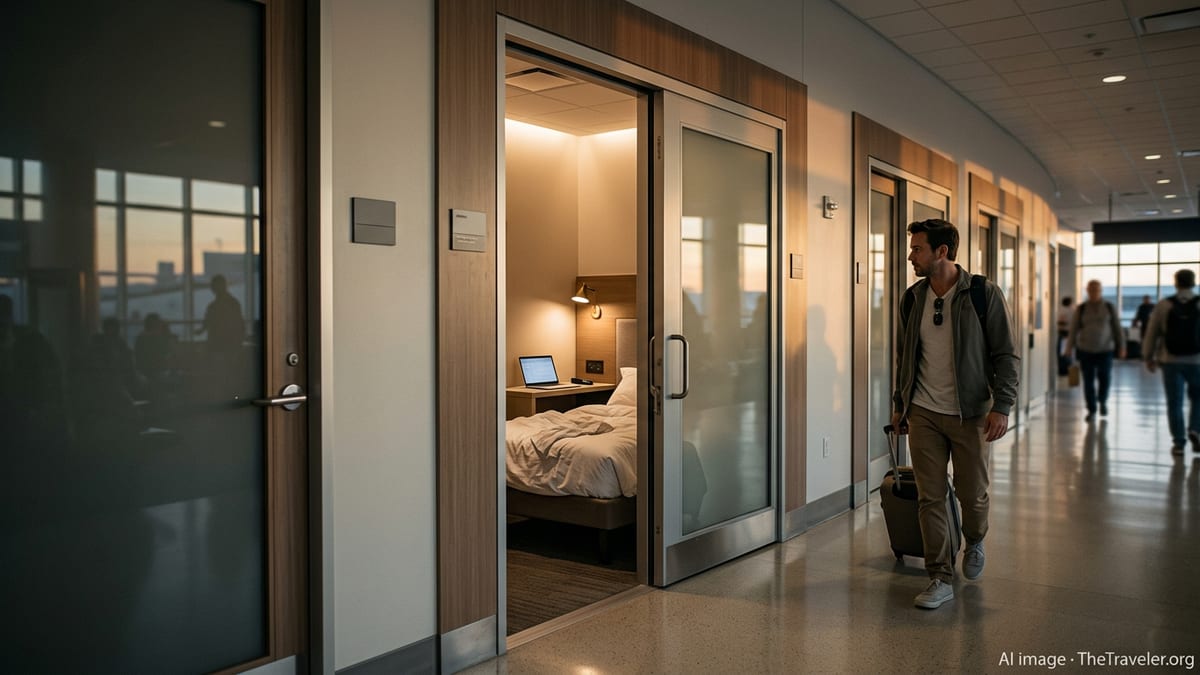 New Private Sleep Rooms Transform Layovers at Miami Airport