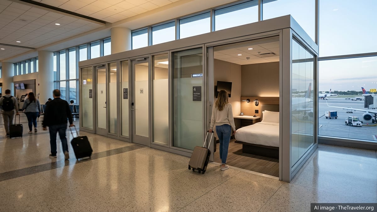 Miami Airport Unveils High-Tech Sleep Center for 2026 Travelers