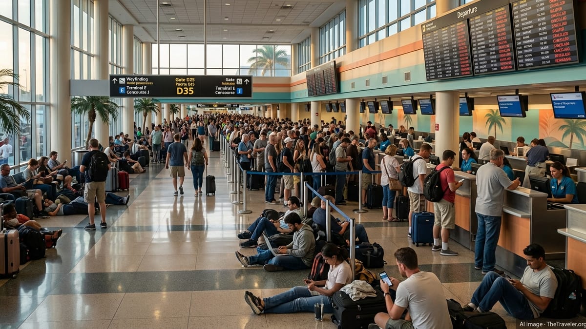 Miami Flight Chaos: 154 Cancellations and Delays Hit U.S. Travelers