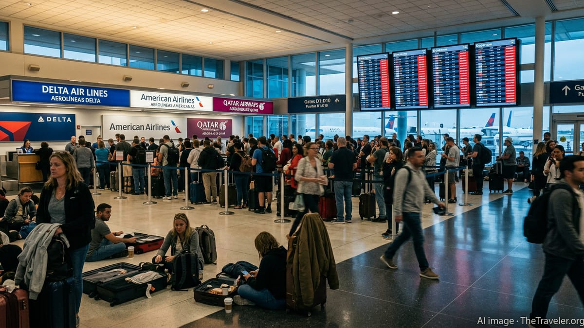 Flight Disruptions Ripple Across Major US Hubs