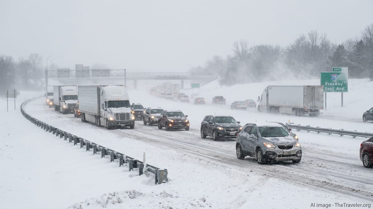 Michigan Blizzard Brings Travel Chaos and Life-Threatening Cold