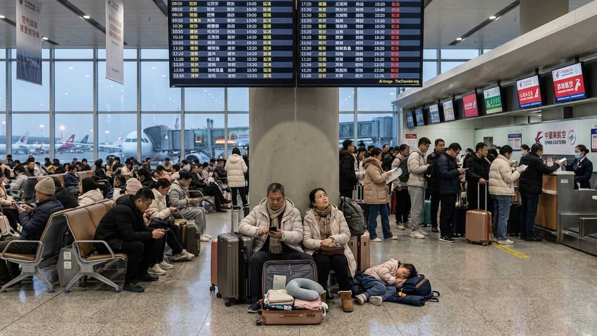 Nationwide Flight Chaos Disrupts China Travel Ahead of Spring Festival Rush