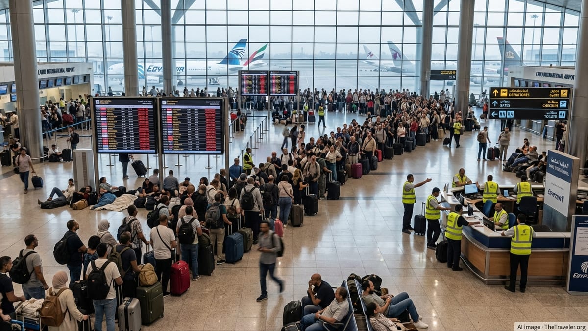 Middle East Air Travel Meltdown Strands Tens of Thousands