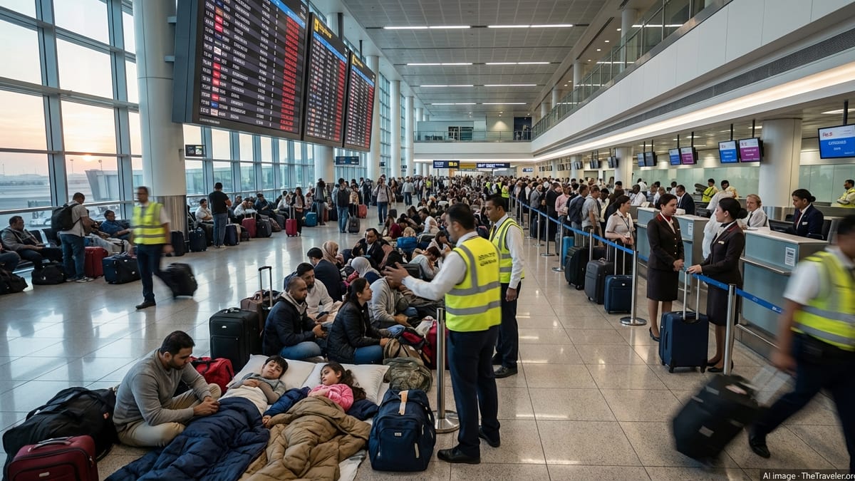 Middle East Air Travel Grinds to a Halt After US-Israel Strikes