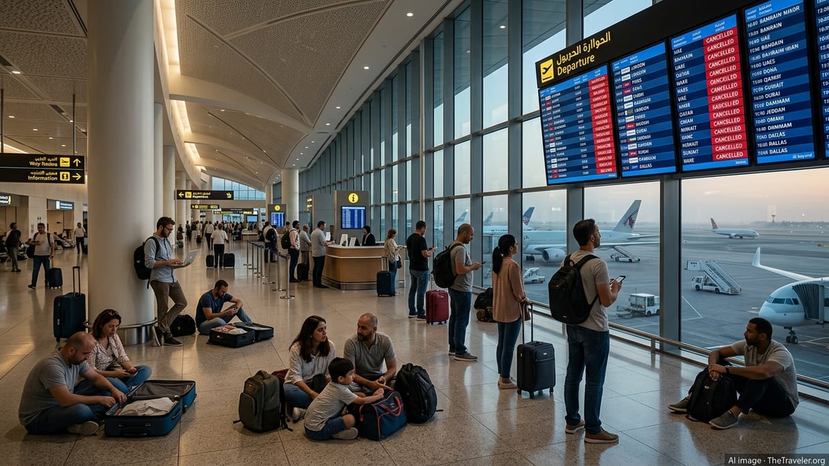 Middle East Air Turmoil Deepens With Fresh Wave of Cancellations