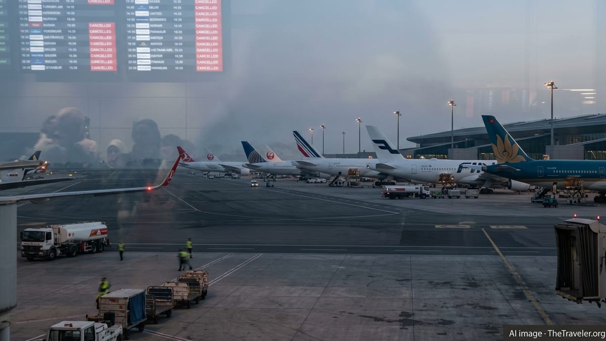 Middle East Airspace Closures Force Global Airlines to Cut Flights