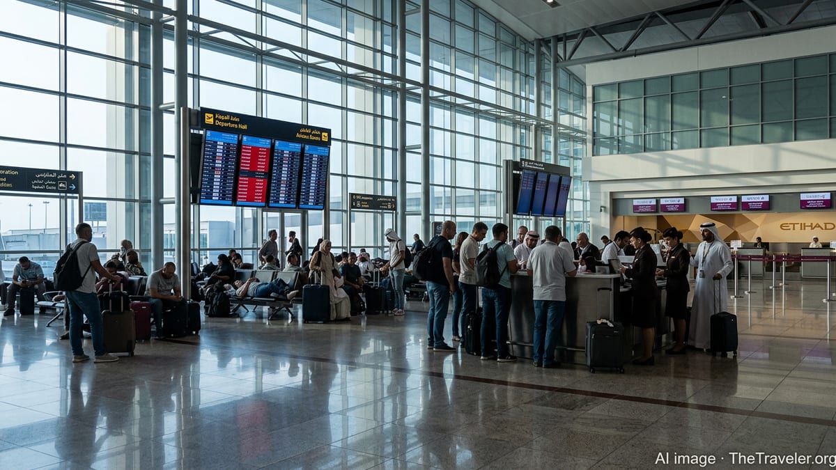 Middle East Airspace Turmoil Forces Gulf Hubs to Scale Back Flights