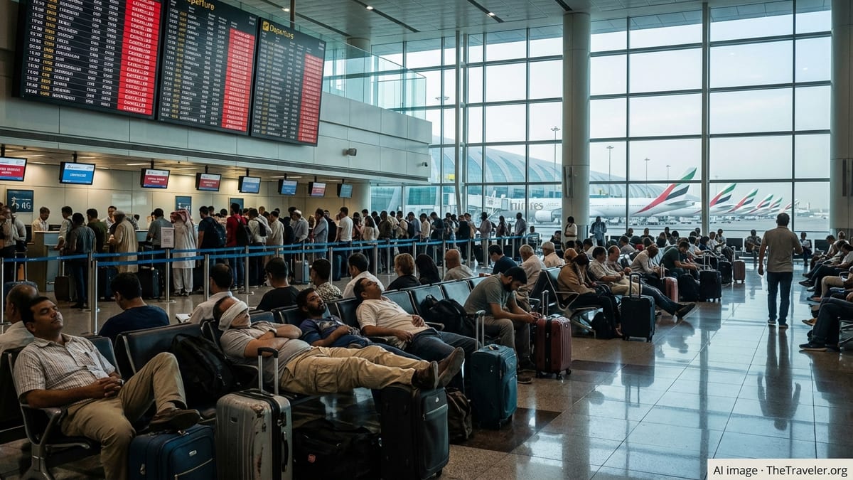 Middle East Airspace Shutdown Triggers Global Aviation Chaos