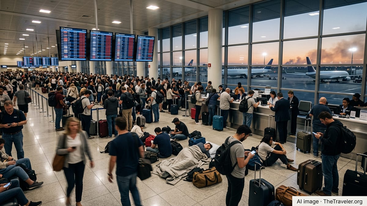 Middle East Airspace Shutdown Traps Global Travellers