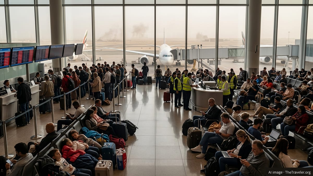 Middle East Airspace Closures Paralyze Global Flight Network