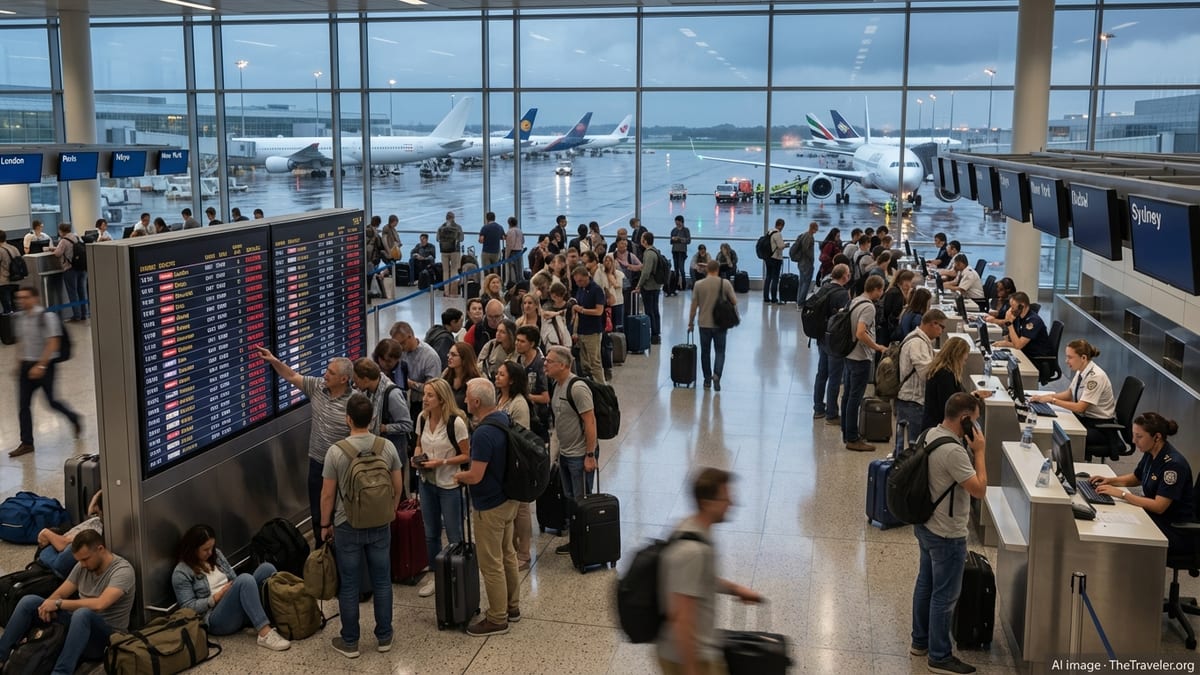 Middle East Airspace Closures Trigger Global Flight Chaos