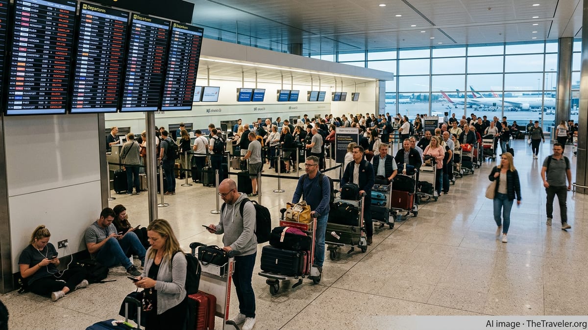 Middle East Airspace Chaos Hits UK, Irish and Aussie Travelers