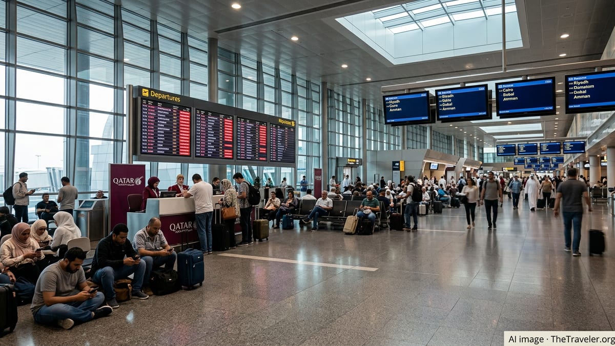 Middle East Airspace Turmoil Triggers 483 Flight Cancellations