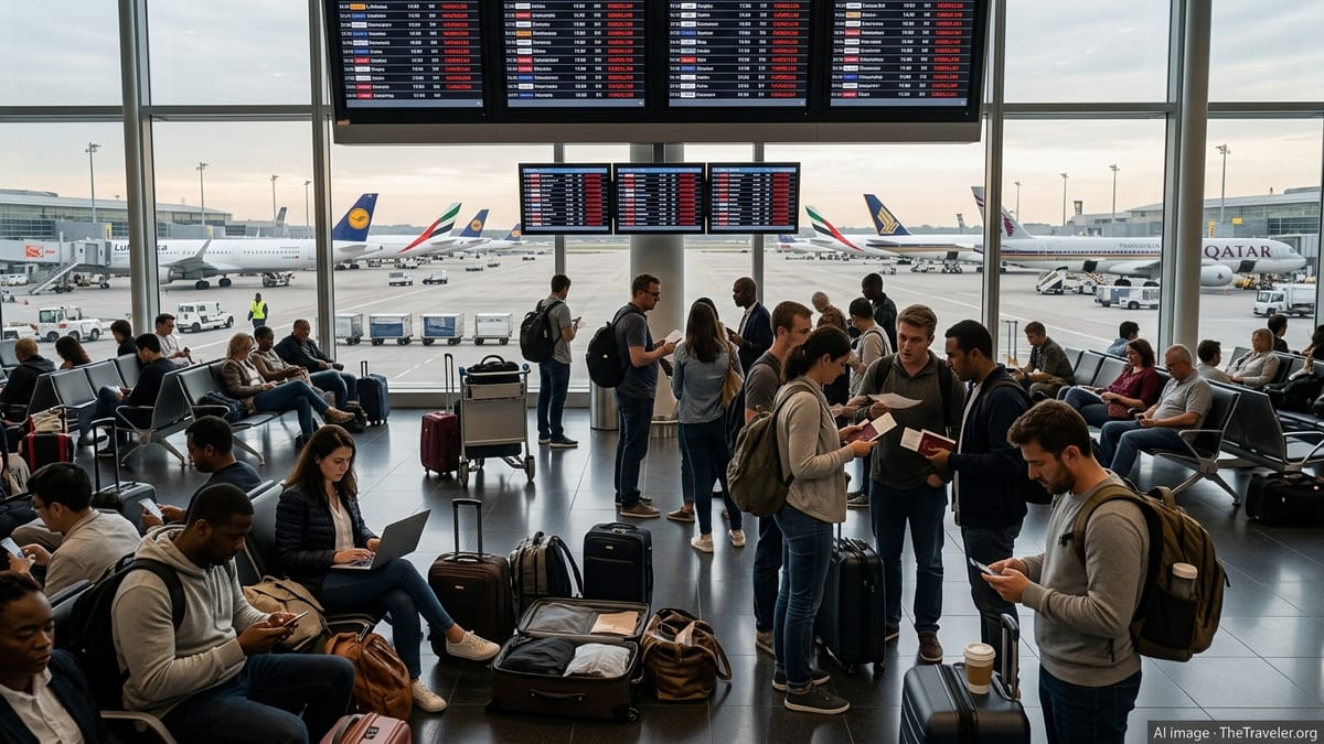 Middle East Airspace Crisis Triggers Global Flight Turmoil