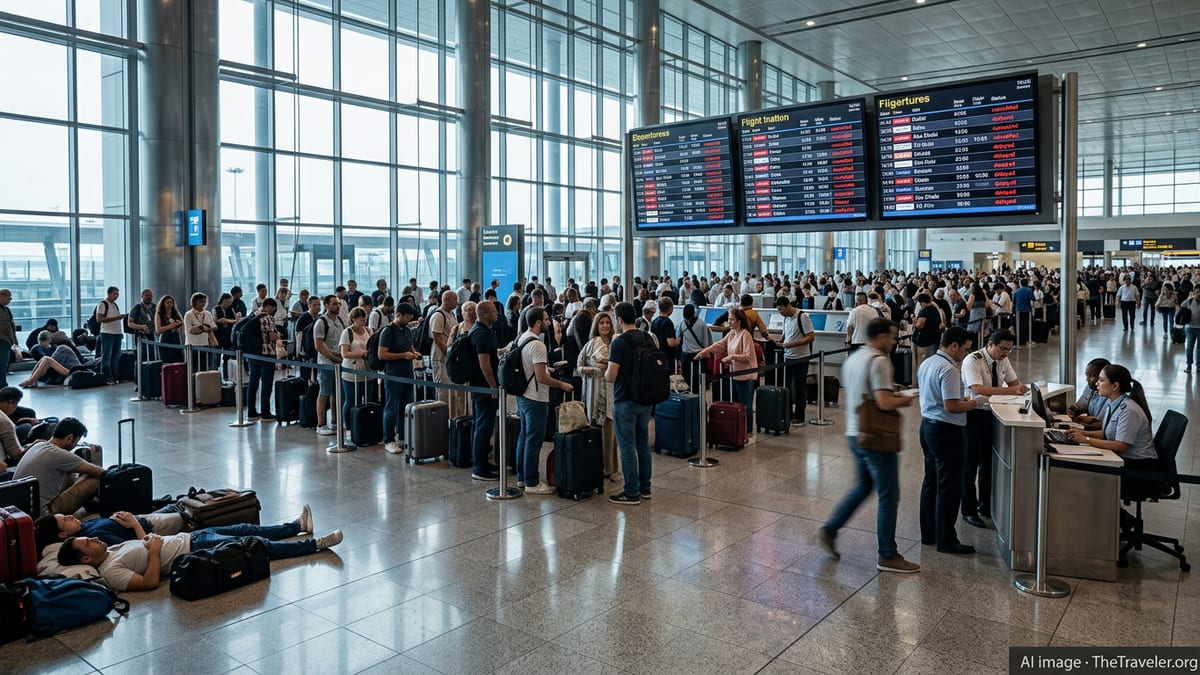 US–Israel Strikes on Iran Paralyze Key Middle East Air Hubs