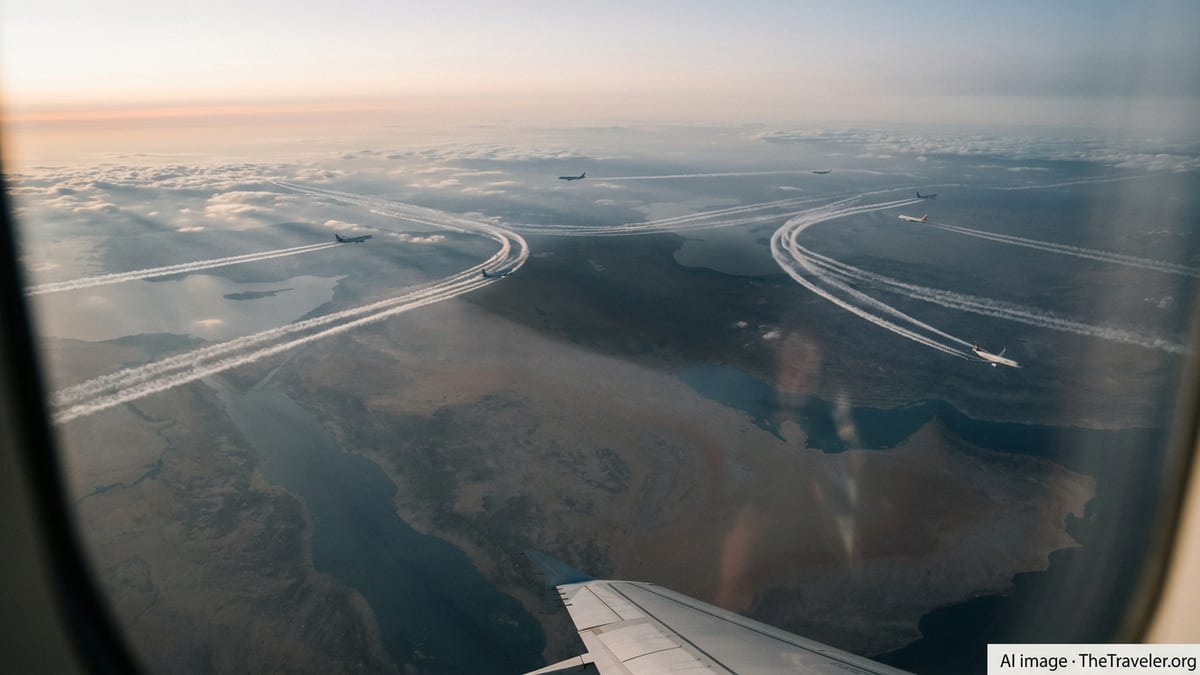 Middle East Airspace Chaos Upends Global Flight Routes