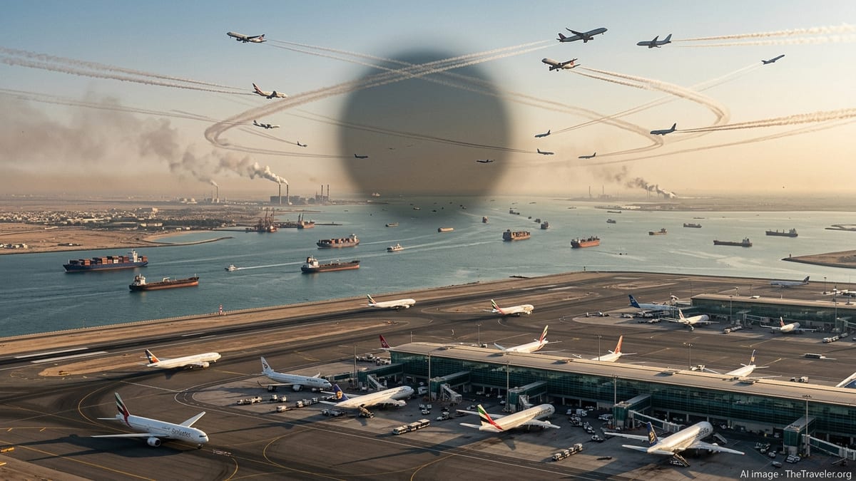 Middle East War Sends Jet Fuel Prices Soaring, Routes Reeling