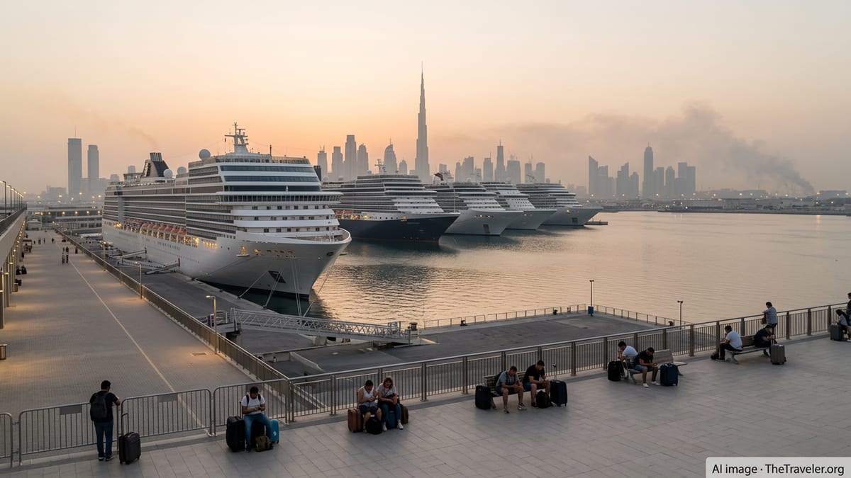 Middle East Conflict Throws Gulf Cruises Into Chaos