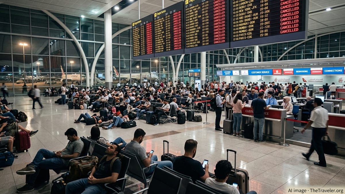 Middle East Airspace Closures Trigger Global Flight Chaos