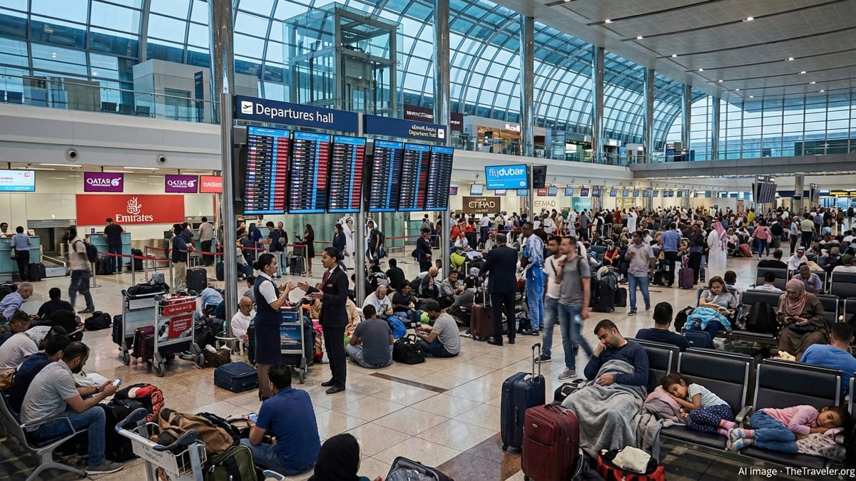 Middle East Airspace Shutdown Puts Global Travelers in Limbo