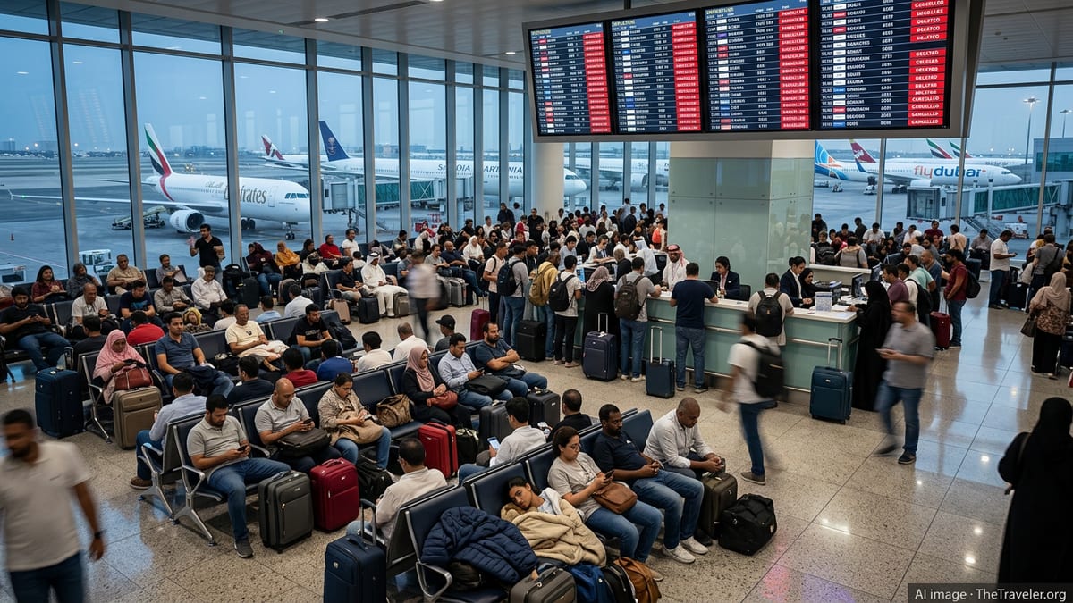 Middle East Air Chaos Strands Thousands as 2,000+ Flights Hit