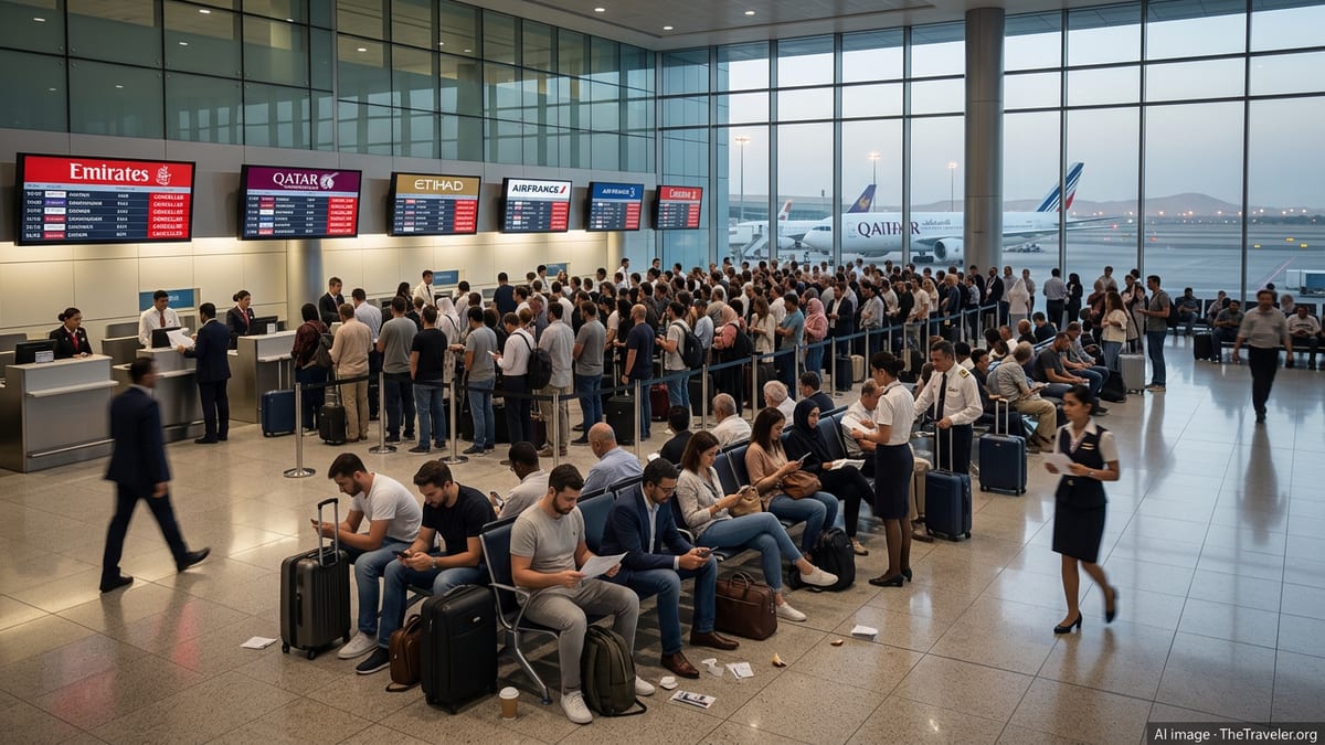 Middle East Flight Chaos Threatens Hotels and Tourism