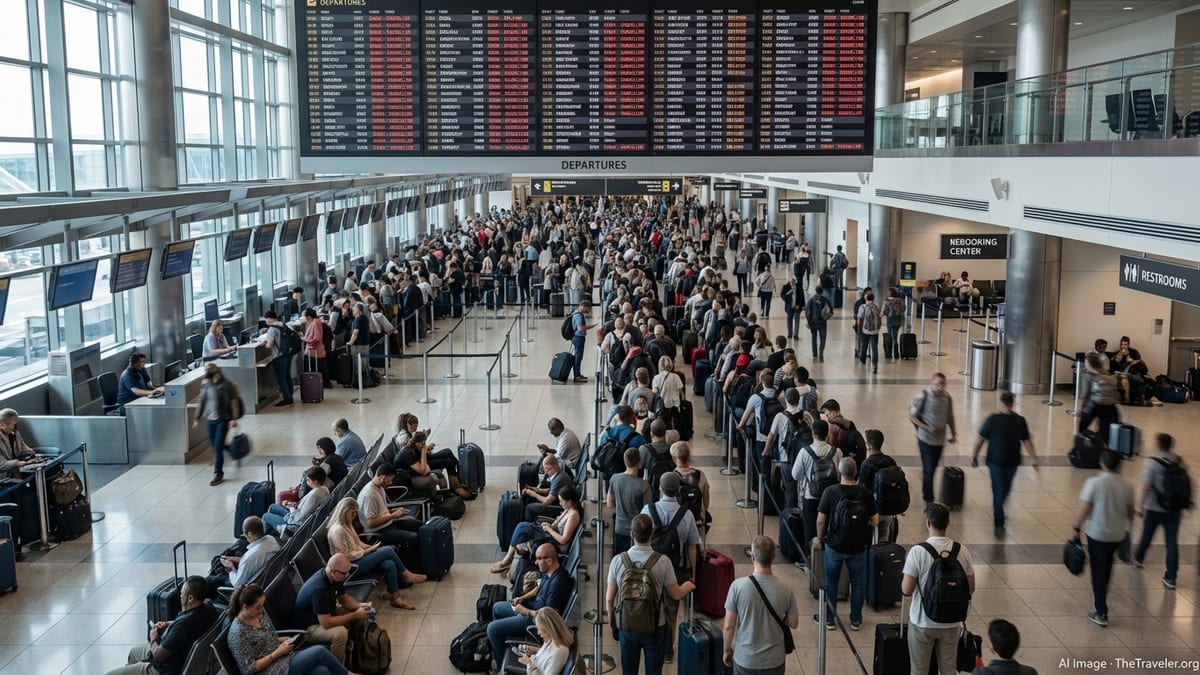 Iran-Israel Escalation Triggers Massive Gulf Flight Chaos