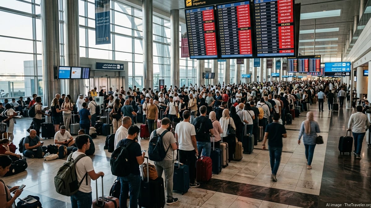Middle East Airspace Turmoil Grounds Thousands of Travelers