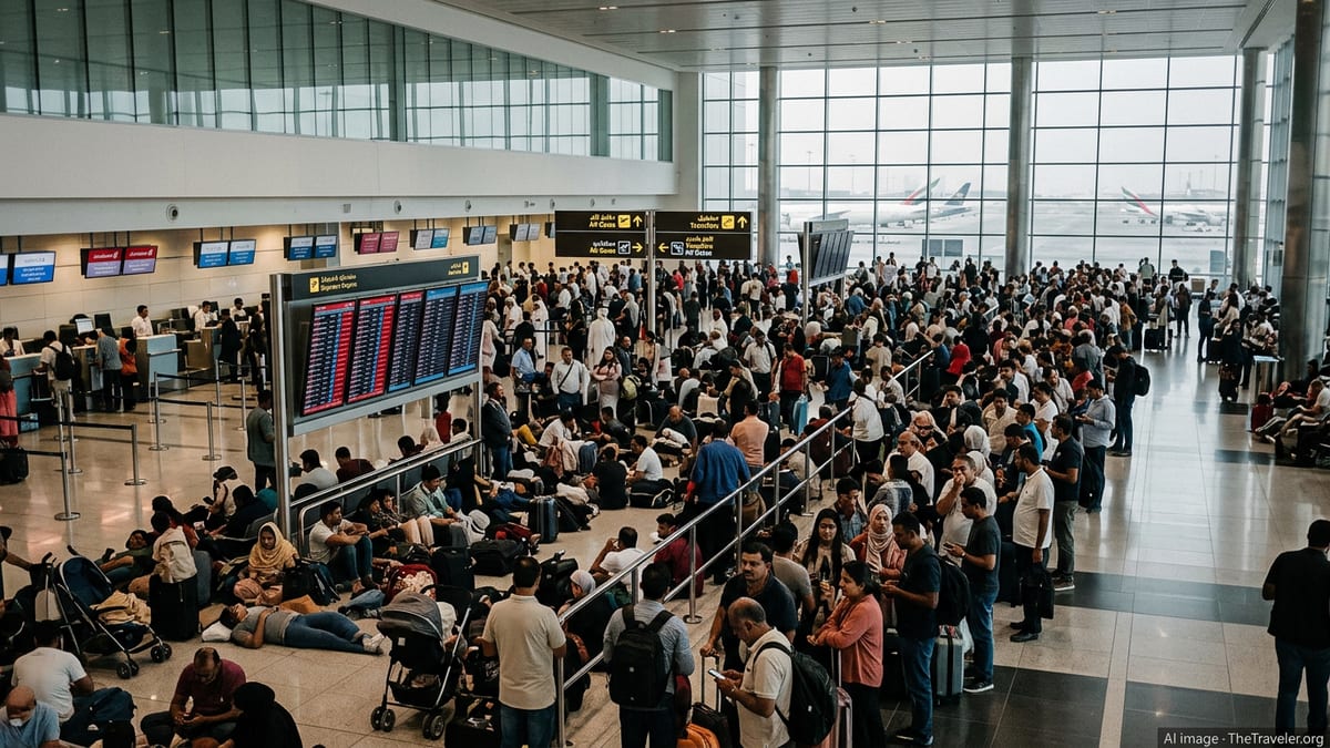 Middle East Air Chaos Strands Thousands as 558 Flights Canceled