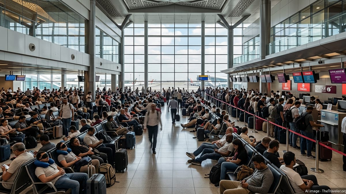 Middle East Airspace Shutdown Strands Thousands of Travelers