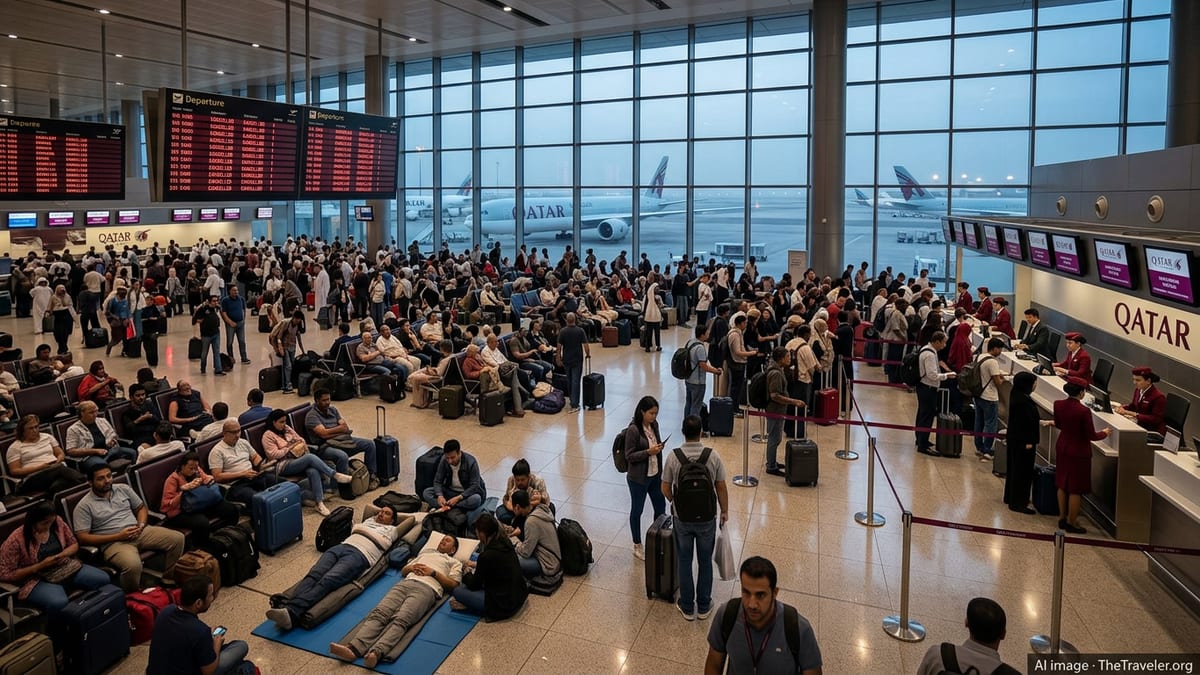 Middle East Airspace Chaos Strands Thousands of Australians