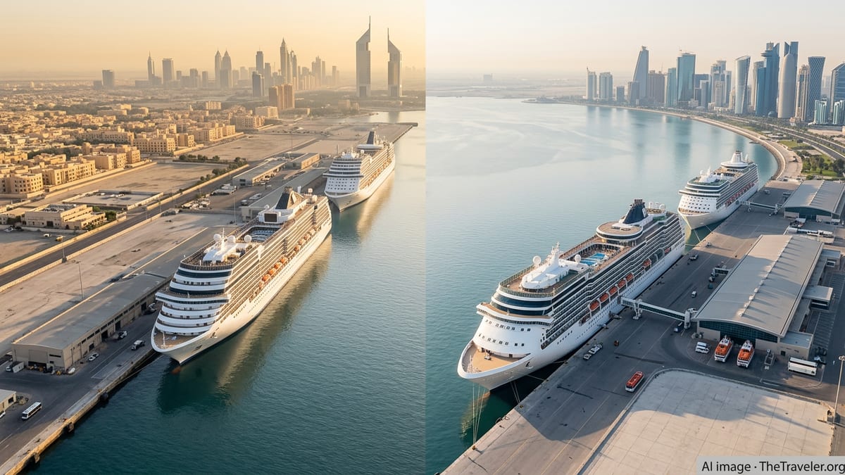Gulf Cruise Chaos: Ships Stalled in Dubai and Doha