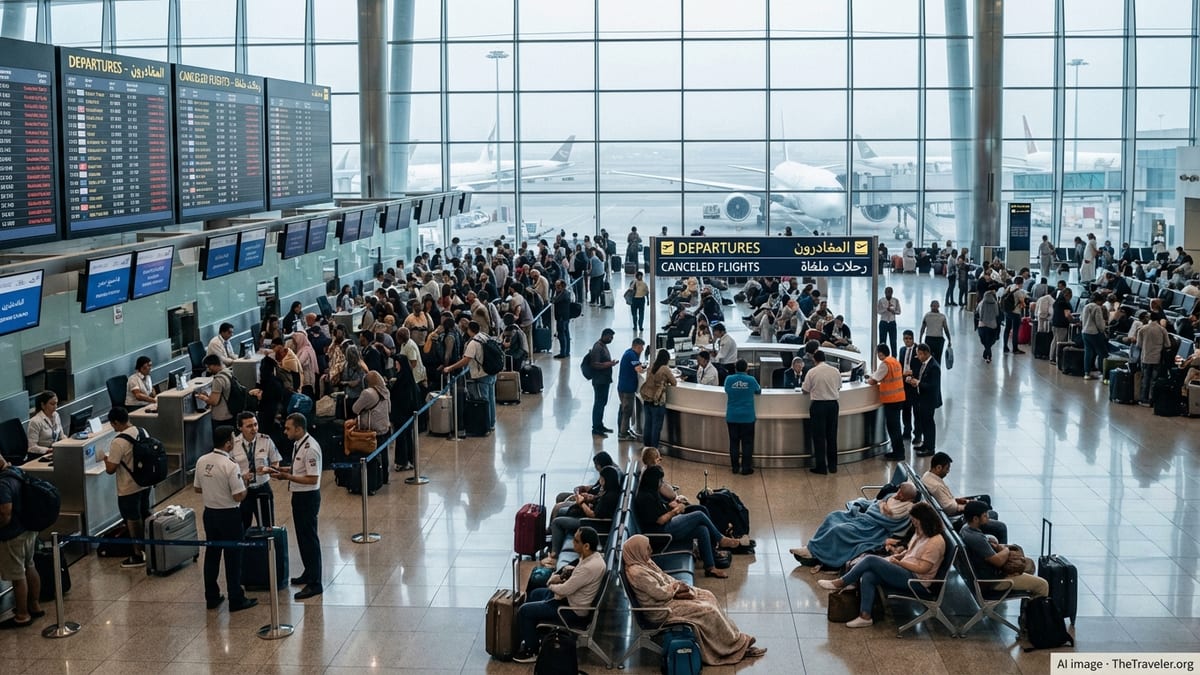 Middle East Travel Paralysed as Iran Strikes US Bases