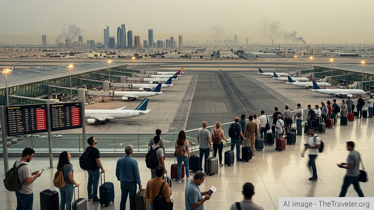 Middle East Travel Chaos as US–Israel Clash With Iran Escalates