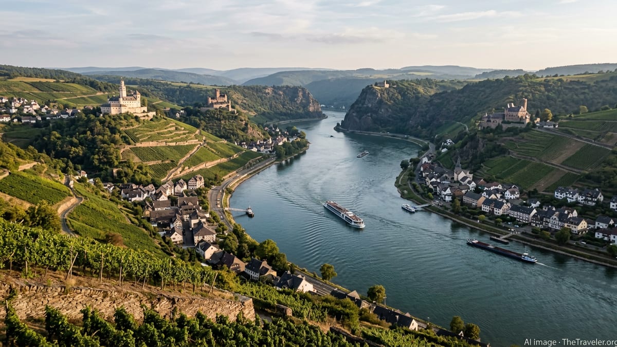 Scenic Middle Rhine Valley Cruises Showcase Castles and Wine